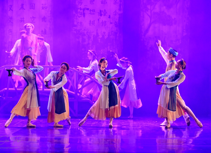 Ballet Kiều được đánh giá cao và gây sốt với khán giả.